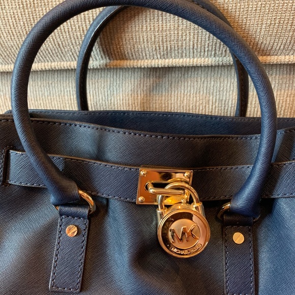 Navy Blue Michael Kors Handbag - Picture 2 of 7